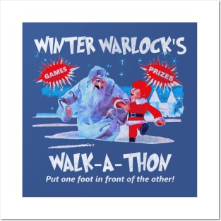 Winter Warlock's Walk-A-Thon Posters and Art